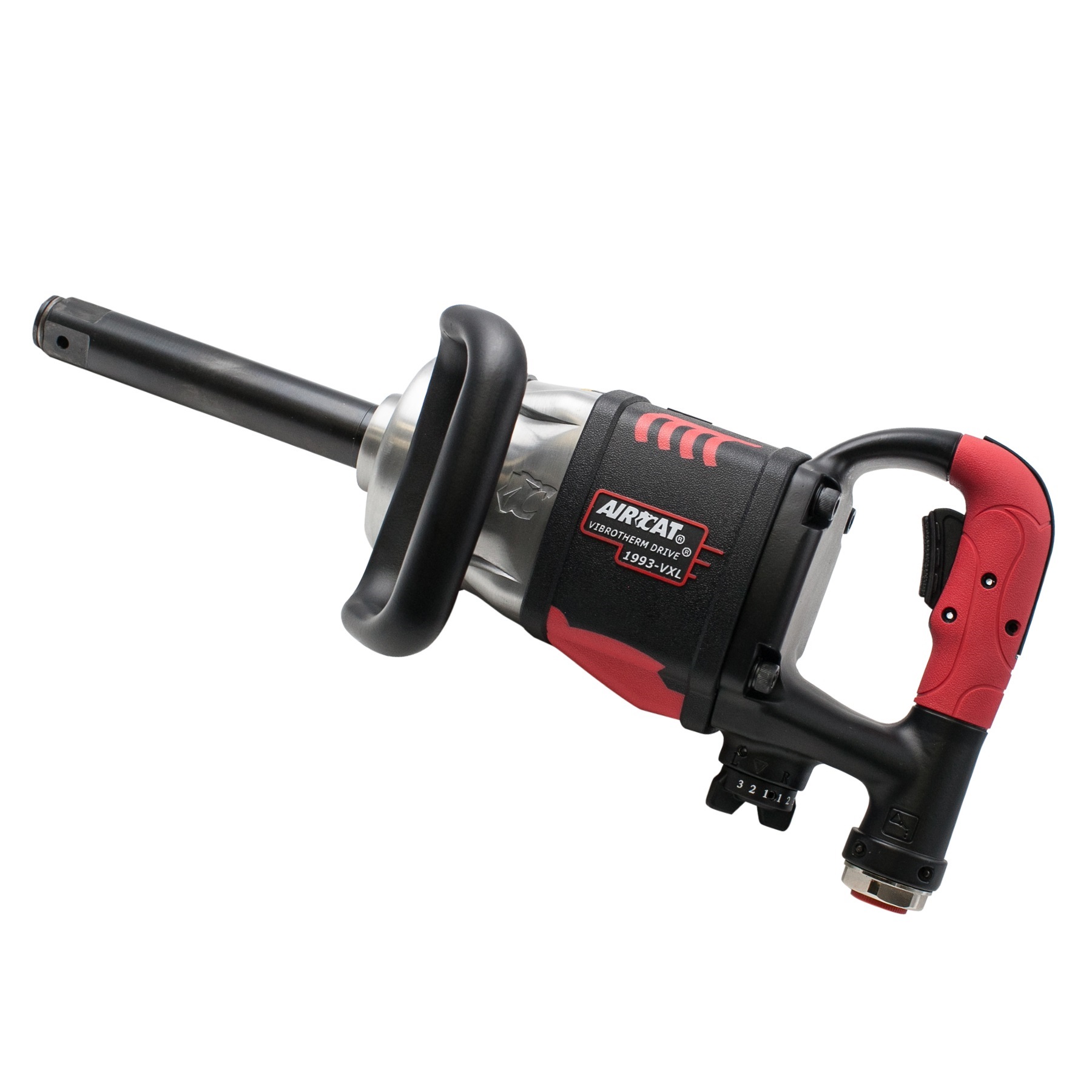 AIRCAT 1 IN. VIBROTHERM DRIVE STRAIGHT IMPACT WRENCH - 6 IN. EXTENDED ANVIL - 2,100 FT-LB MAX TORQUE