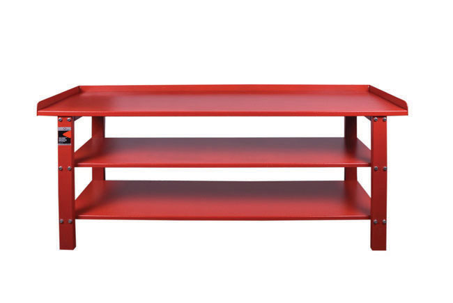 TECHNICIAN WORKBENCH WITH SHELVES
