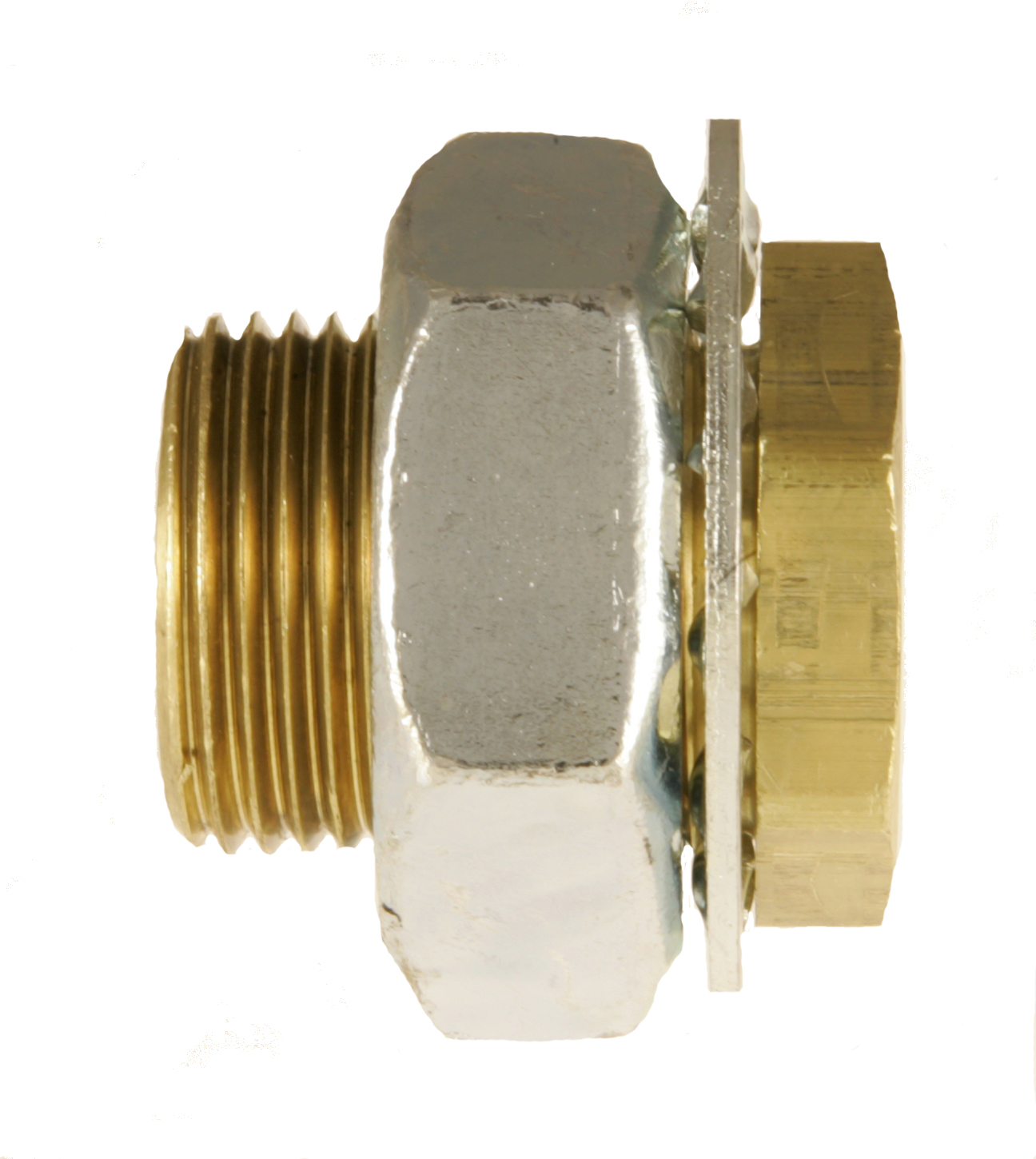 BRASS FITTING - 1/2 X 1/2 BULK HEAD FITTINGS