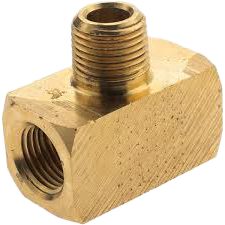 1/8X1/8 BRASS FITTINGS / EXTRUDED PIPE BRANCH TEES