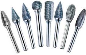 CARBIDE BURR SET 8PC DBLCUT 1/4"SHANK S-21SB-5,SC-5,SD-5,SF-5,SG-5, SH-5,SJ-5,SK5