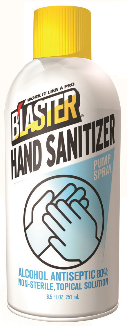 HAND SANITIZER 8OZ SPRAY CAN