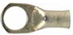BATTERY LUG 8 GA W X 3/8 HOLE TIN PLATED COPPER