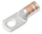 BATTERY TERMINAL 2/0 CABLE 3/8 DOUBLE LOCK STUD ORANGE