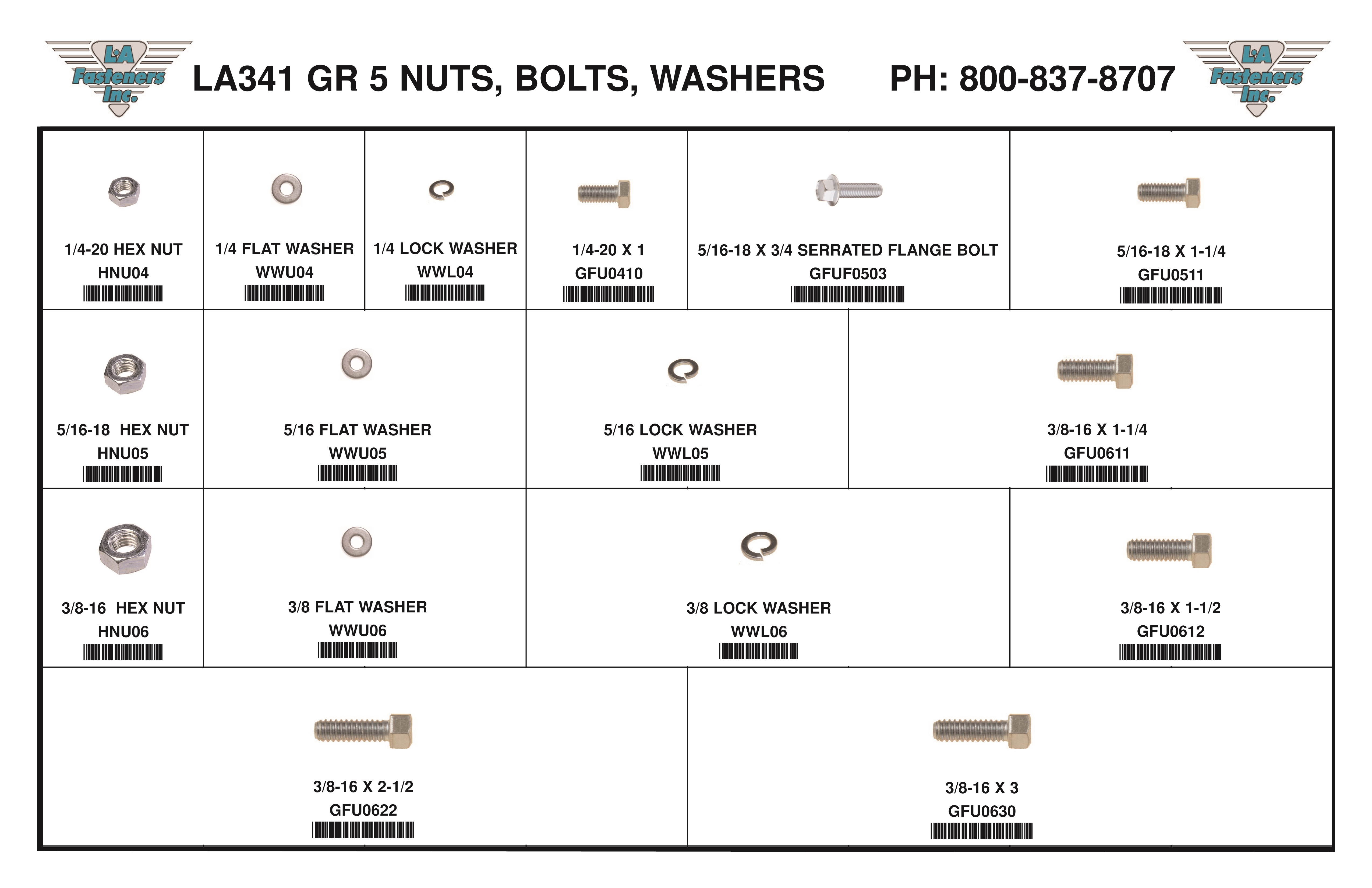 ASSORTMENT CUSTOM  NUTS, WASHERS AND BOLTS