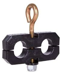 3/8 AH CLAMP W/ EYEBOLT 2 HOLE