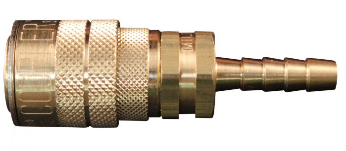 717 1/4 HOSE BARB COUPLER