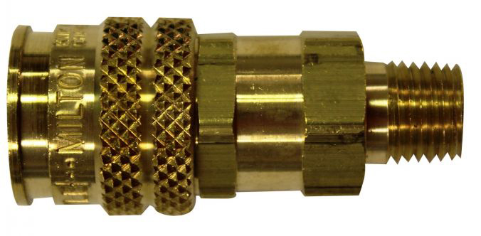 746 AMT-STYLE 3 WAY COUPLER MALE PIPE