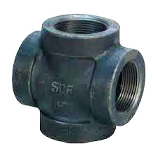 1/2 BLK PIPE CROSS STL