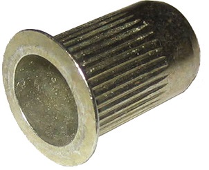 THREADED INSERT 6-32 NEOPRENE .375-.607 GRIP