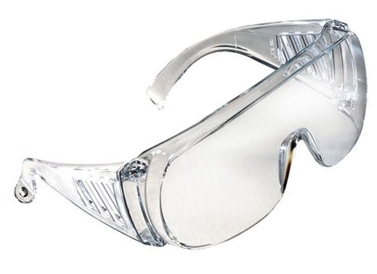 SAFETY GLASSES OTG CLEAR LENS