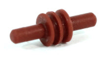WP 12059168 DELPHI MP 150 SERIES RED CABLE CAVITY PLUG 1-WAY