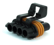 WEATHER PACK 4 PIN FEMALE BODY