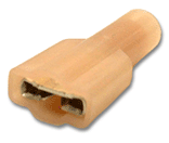 WIRE TERM 22-18 F/I FEMALE QK DISCONNECT .187X.020 3 PIECE NYLON