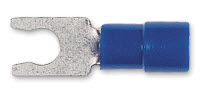 WIRE TERMINAL SPADE 16-14 #8 VINYL