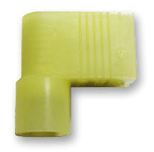 WIRE TERM FLAG 12-10 NYLON YELLOW