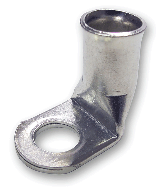 COPPER LUG 4/0 X 1/2 90 DEGREE BEND