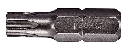 VEGA TAMPER-RESISTANT TORX BIT - T27 - 1/4" HEX - 1/4" OAL