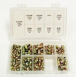 GREASE FITTING ASSORTMENT SAE - 110 PIECES
