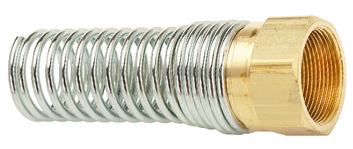 3/8 ID BRASS FITTINGS DOT - AIR HOSE SPRING WITH NUT