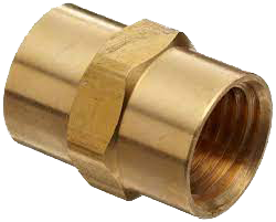 3/4 BRASS FITTINGS / PIPE COUPLINGS