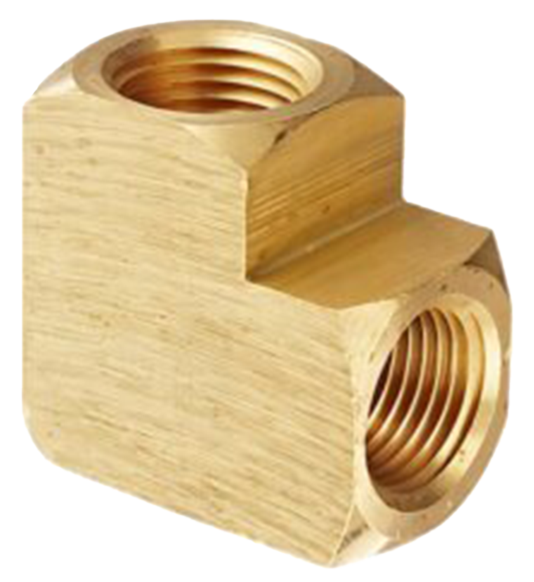 3/4 BRASS FITTINGS - 90 DEGREE ELBOWS