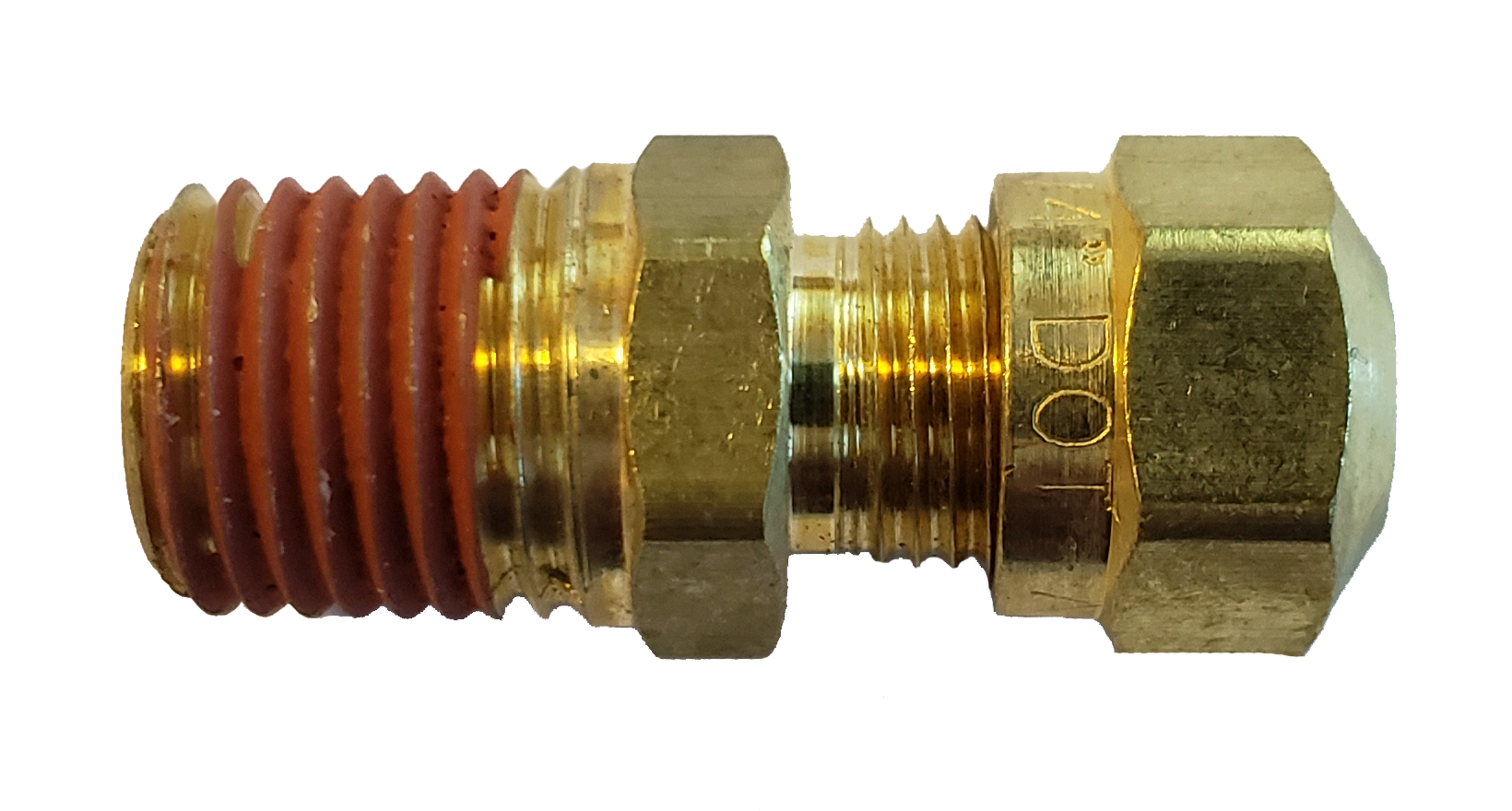 5/8X3/8 BRASS DOT PLASTIC LINE MALE CONNECTORS