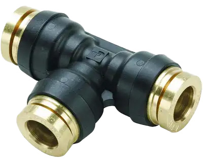 COMPOSITE UNION BRANCH TEE 1/4 X 1/4 X 3/8 DOT
