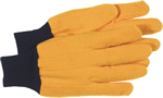 GLOVE - YELLOW FLANNEL