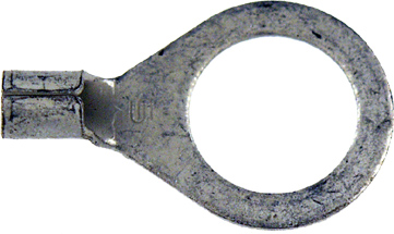 RING TERM NON-INSULATED #8 WIRE 7/16-1/2 STUD