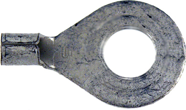 RING TERM NON-INSULATED #6 WIRE 5/16-3/8 STUD