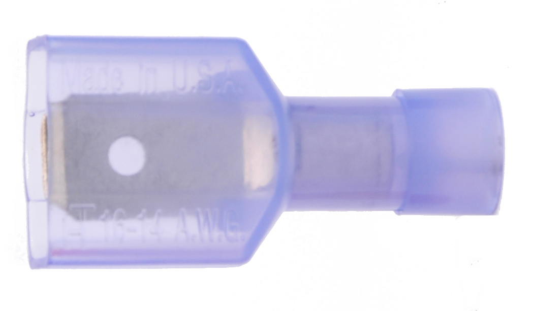 WIRE TERM 16-14 F/I MALE QK DISCONNECT .250X.032 NYLON