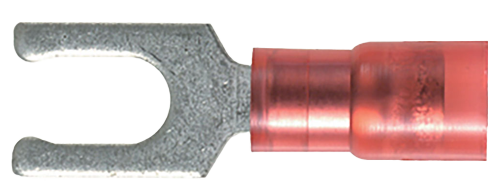 WIRE TERMINALS - 22-18 NYLON FORK #10 STUD
