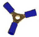 WIRE TERM VINYL 3WAY CNCTR 16-14 3
